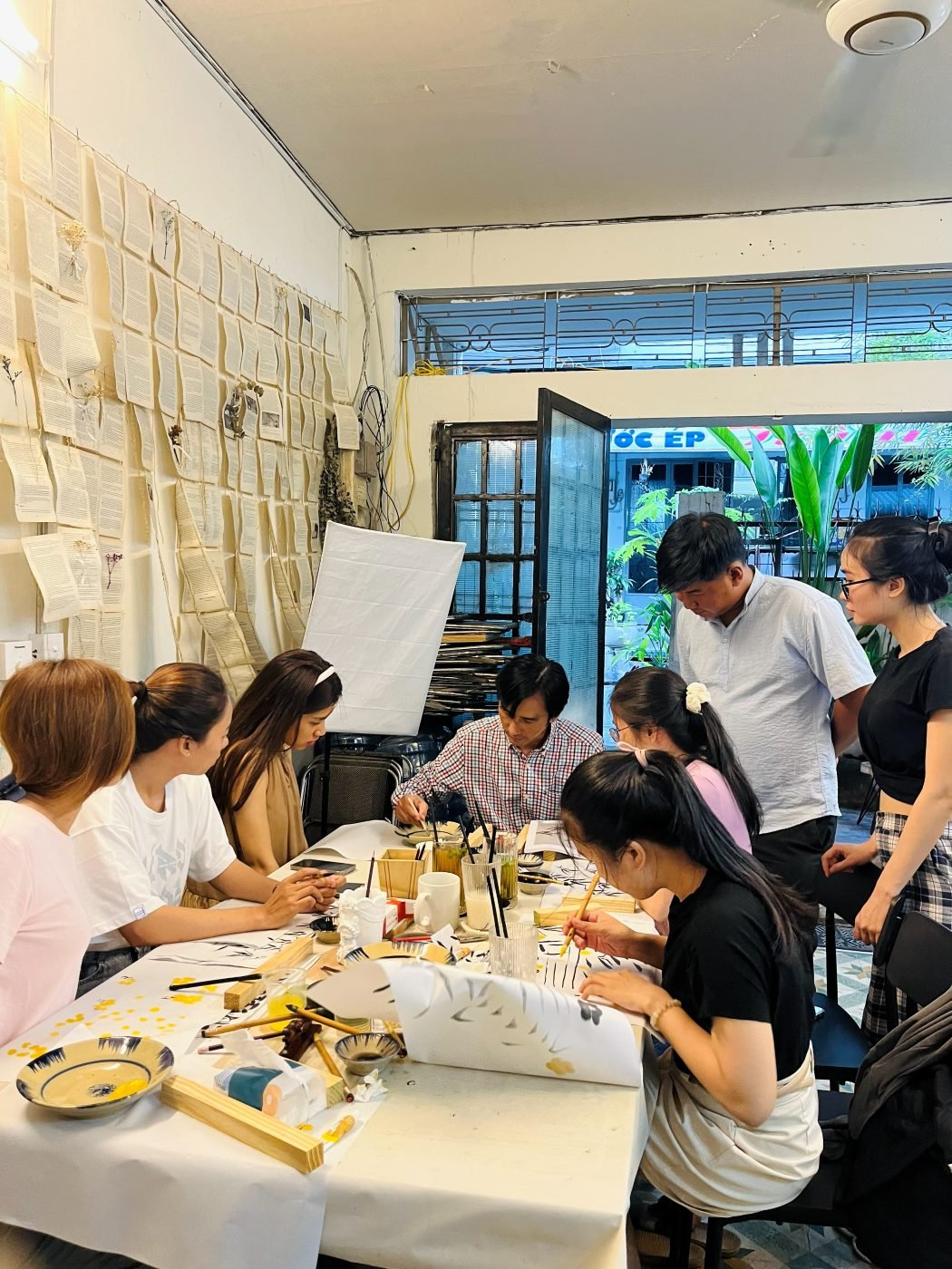 Học viên mới trong lớp tại Fu Ying Academy